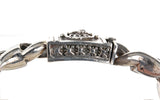 SWALLOWTAIL + SKULLS Silver Bracelet 3