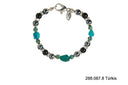 Silver Bracelet Beads and STONE ROCKS with Silver Parts
