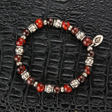 Silberarmband PERLEN und SPIRALFÄSSER Slim Version S