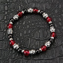 Silberarmband PERLEN und SPIRALFÄSSER Slim Version S