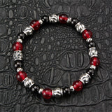 Silberarmband PERLEN und SPIRALFÄSSER Slim Version S