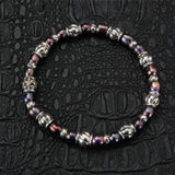 Silberarmband PERLEN und SPIRALFÄSSER Slim Version S