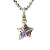 Silver Pendant SHOOTING STAR XS 22mm Lily hook