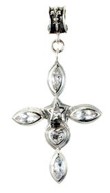 MYSTIC CROSS Navette + Star + Heart Stones with Elfin Frames