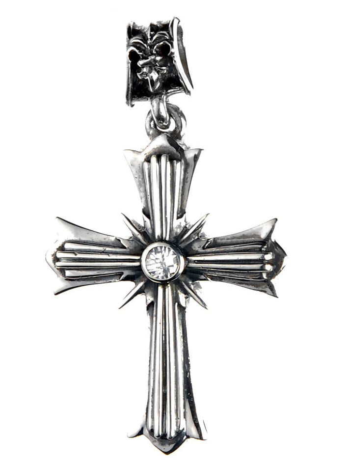 Silver Pendant Morning Star Cross