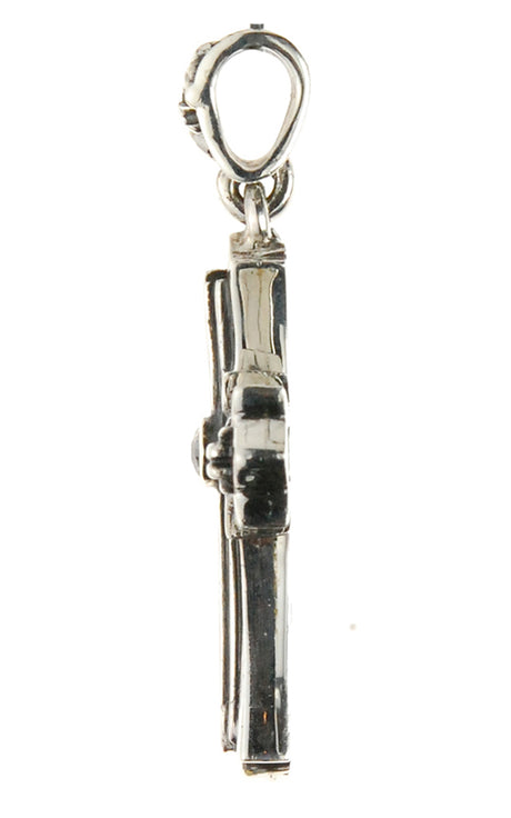Silver Pendant Morning Star Cross