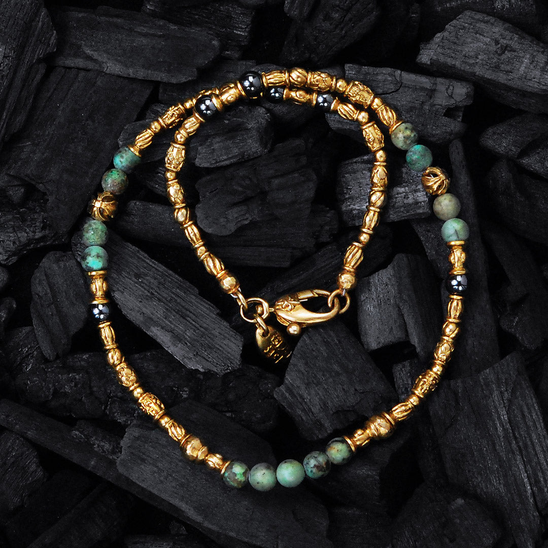 Silver Necklace TUBES Elfin Lilies Dragon Scales Spirals Stars with MALTESER CROSS and Beads GOLD