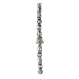 Silver Neckchain Mini TUBES decor and Mini Stars