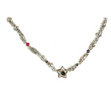 Silver Neckchain Tubes SUN and PLANETS