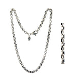 Silver Neckchain PEA s Chain XXS faceted