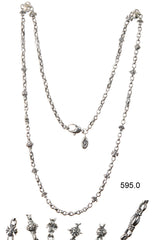 Silver Neckchain FETISH CHAIN  Pea XXS