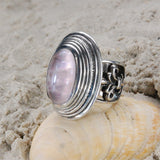Silver Ring Elfin´Oval and Lily Band