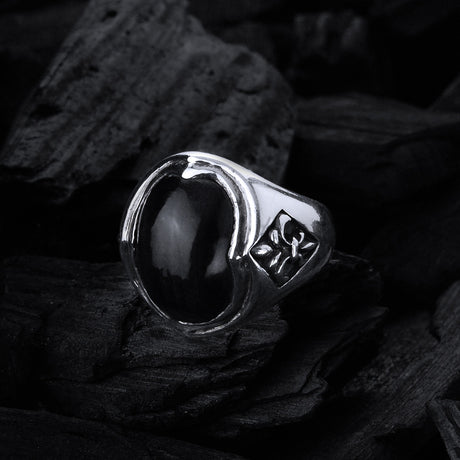 Silver Ring Plain CROWN