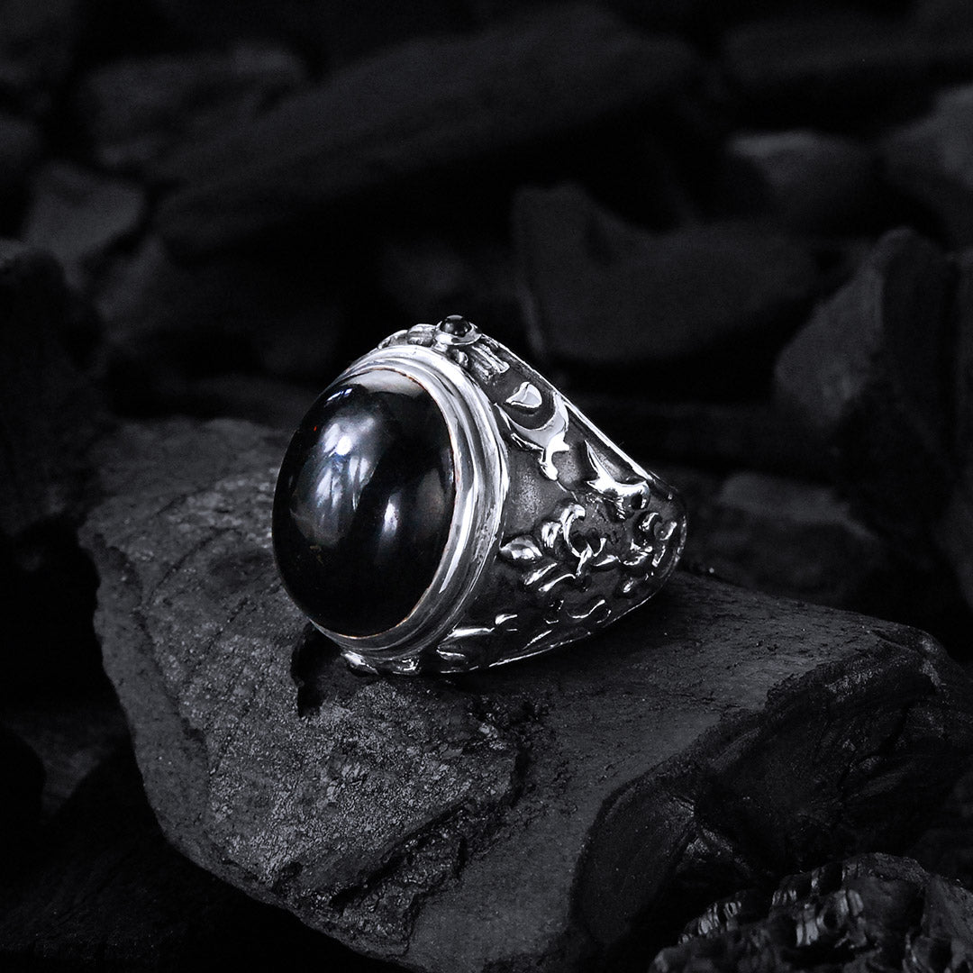 Silberring schlichte KRONE