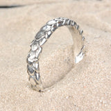 Silver Ring Slim Dragon Scales