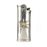 Silver Lighter Cover ZIGGY with STAR