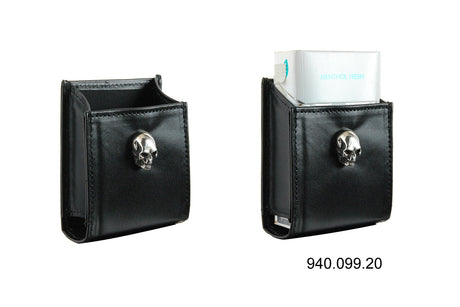 Cigarette Box Cover with SILVER SKULL