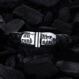 Silver-Leather Bracelet ON THE ROAD AGAIN Faceted Jointlock 13