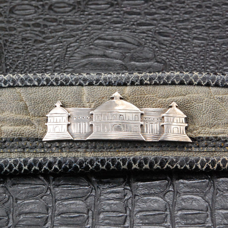 Beltstrap Exot.Leather and Silver City Parts and SKYLINE Buckle