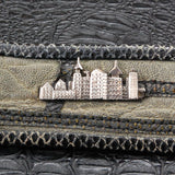 Beltstrap Exot.Leather and Silver City Parts and SKYLINE Buckle