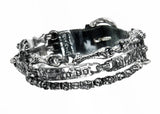 Silbernes Armband, silberne Knochen und Röhrchen und was Liebe damit zu tun hat.  RIP  Tina Turner