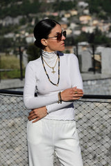 Silver Ring Spiral CARPE DIEM Faceted