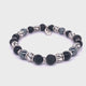 Silver Bracelet BEADS and SPIRAL BARRELS Slim Version S