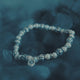 Silver Bracelet BEADS and SPIRAL BARRELS Slim Version S