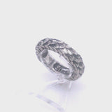 Silver Ring DRAGON SCALES Band