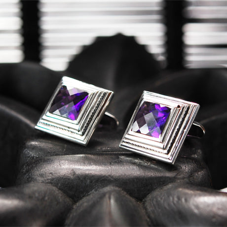 Silver Cufflinks ELFIN KING Caree L