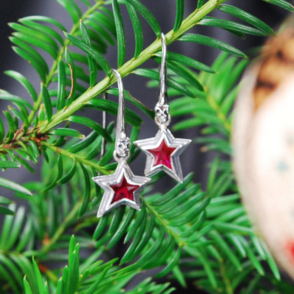 Silver Earhanger SHOOTING STAR
