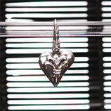 Silver Pendant LILY HEART M Hook