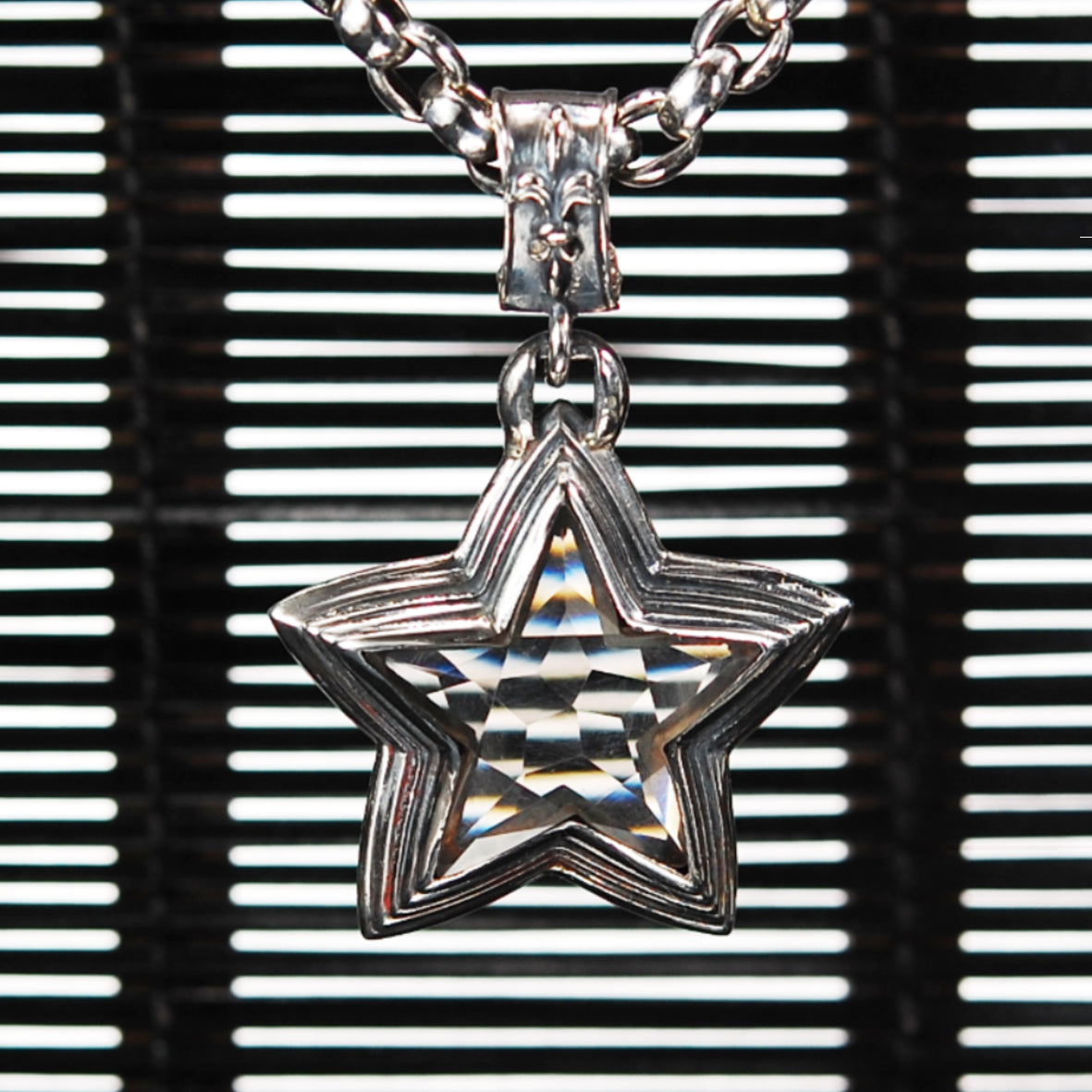 Silver Pendant Starbuck L 50mm