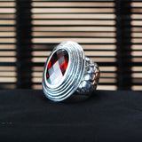 Silver Ring ELFIN OVAL and DRAGON SCALES