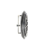 Silver Belt Buckle Elfin SUN and PLANETS