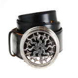 Silver Belt Buckle Elfin SUN and PLANETS