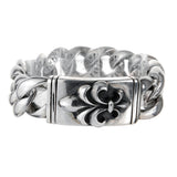 Silver Bracelet LILY Plain Chain L