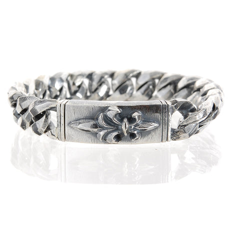 Silver Bracelet LONG LILY S Faceted Chain