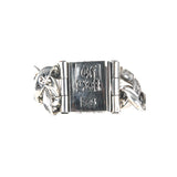Silver Bracelet MALTESE CROSS Plain Chain L