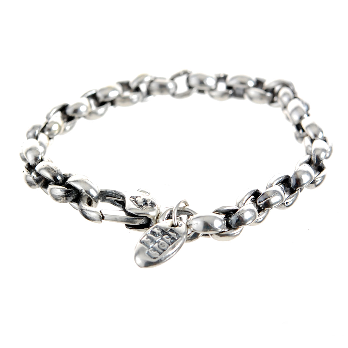 Silberarmband PEA CHAIN S mit LILY-Schloss