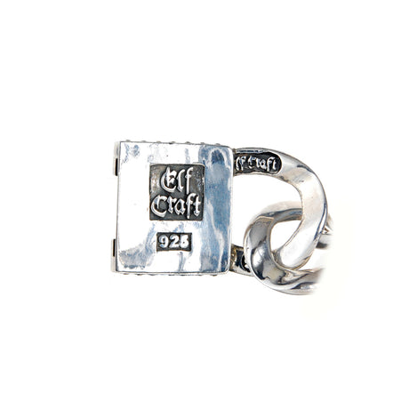 Silver Bracelet LILY Lock and Open CHAIN XXL