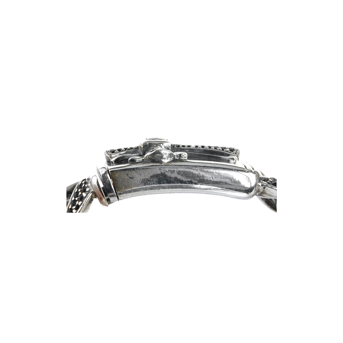 Silver Bracelet MALTESE CROSS  Royal chain M