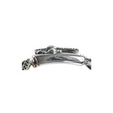 Silver Bracelet MALTESE CROSS  Royal chain M