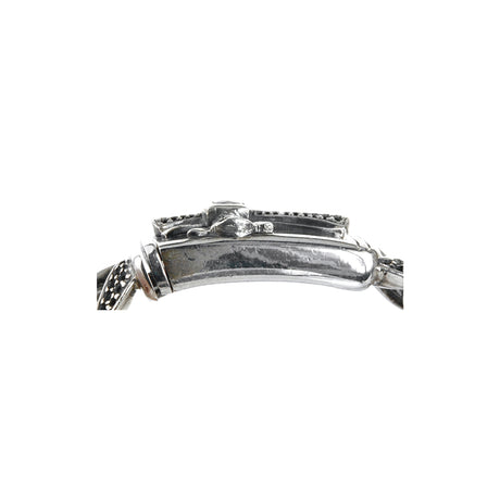 Silver Bracelet MALTESE CROSS  Royal chain M