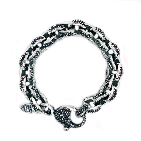 Silberarmband Erbsenkette XL ROYAL