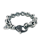 Silberarmband Erbsenkette XL ROYAL