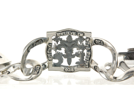 Silver Bracelet BAROQUE and LILY Open
