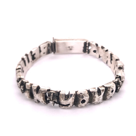 Silver Bracelet BELIEVE IN YOUR DREAMS Letters