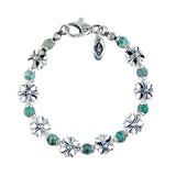 Silver Bracelet Beads and MALTESER CROSSES