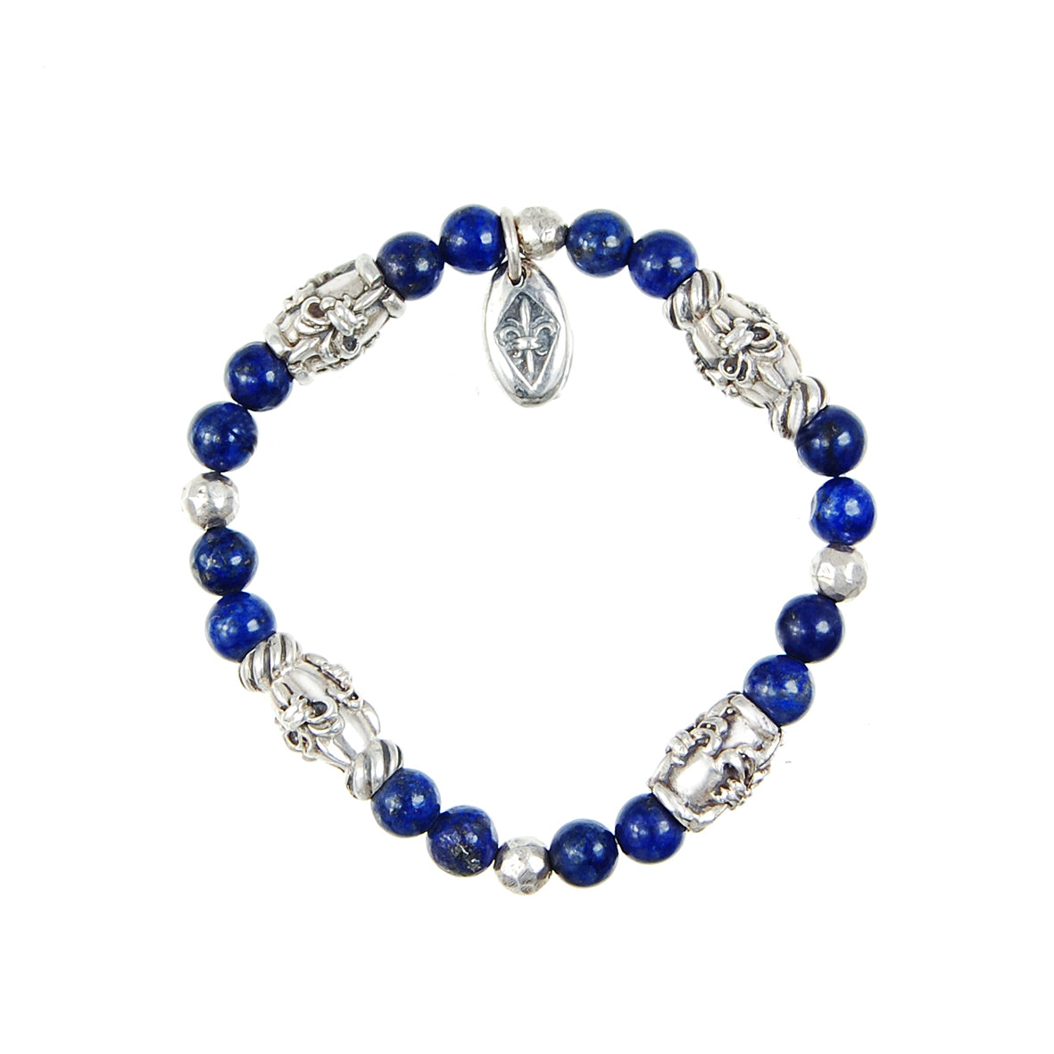 Bracelet Beads and Silver Lily Tubes